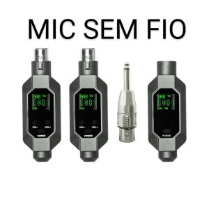 Transmissor sem fio para Mic
